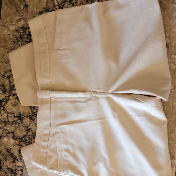 Pants - Counterparts sz 12 Capris slacks pants cream